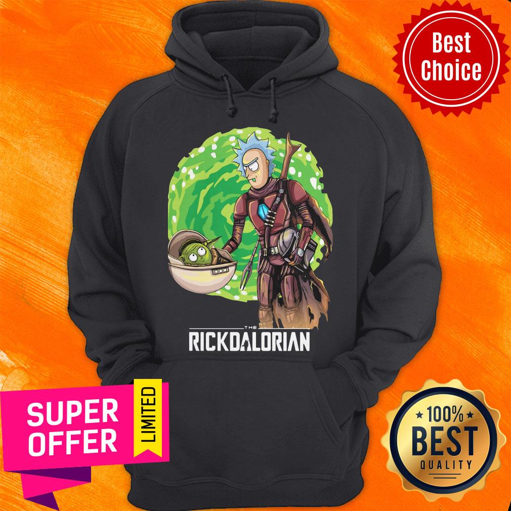 Nice The Rickdalorian Rick And Morty Crossover Shirt - Image 3