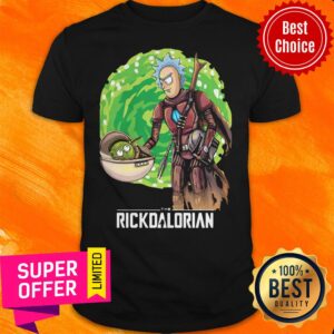 Nice The Rickdalorian Rick And Morty Crossover Shirt