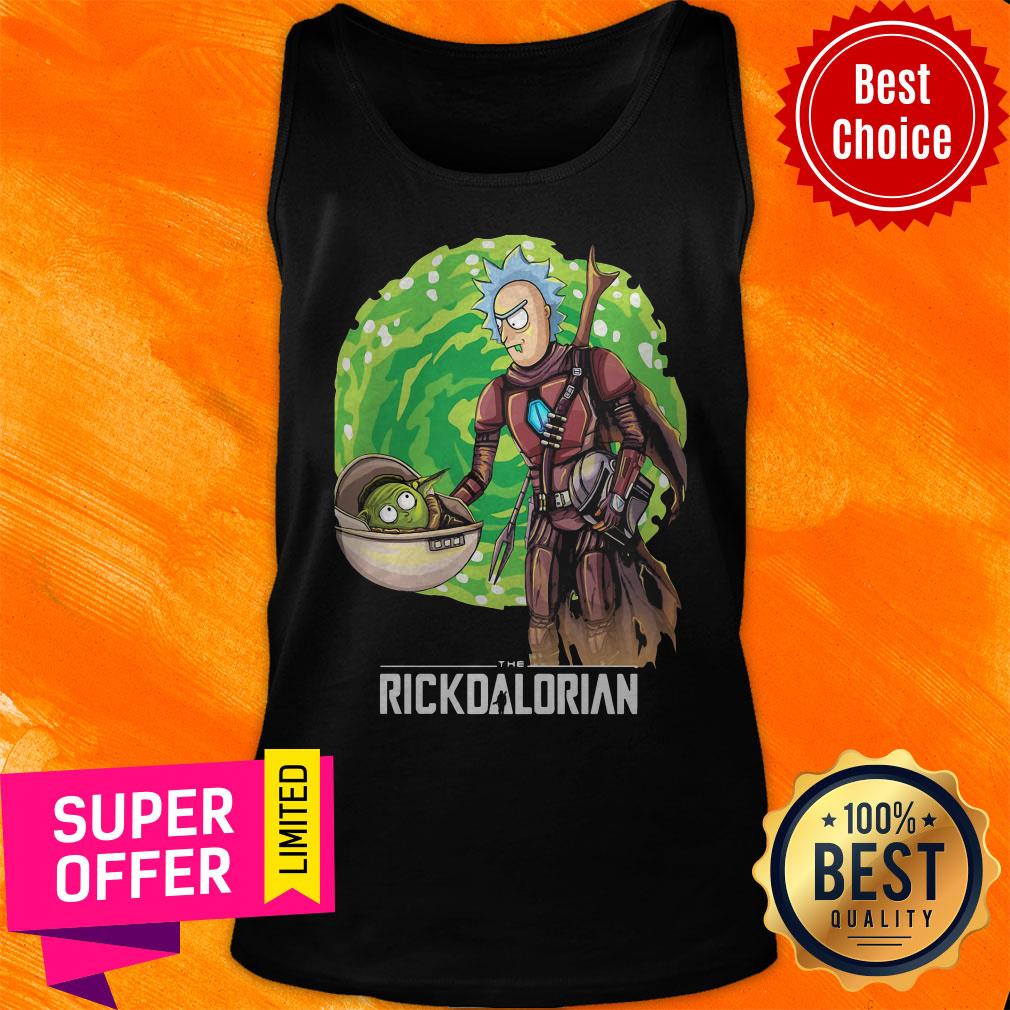 Nice The Rickdalorian Rick And Morty Crossover Shirt - Image 5