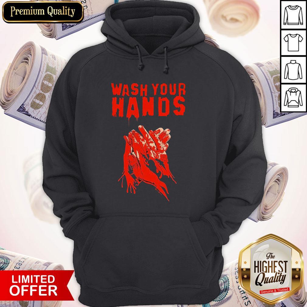 Wash Your Hands Blood Shirt - Image 3