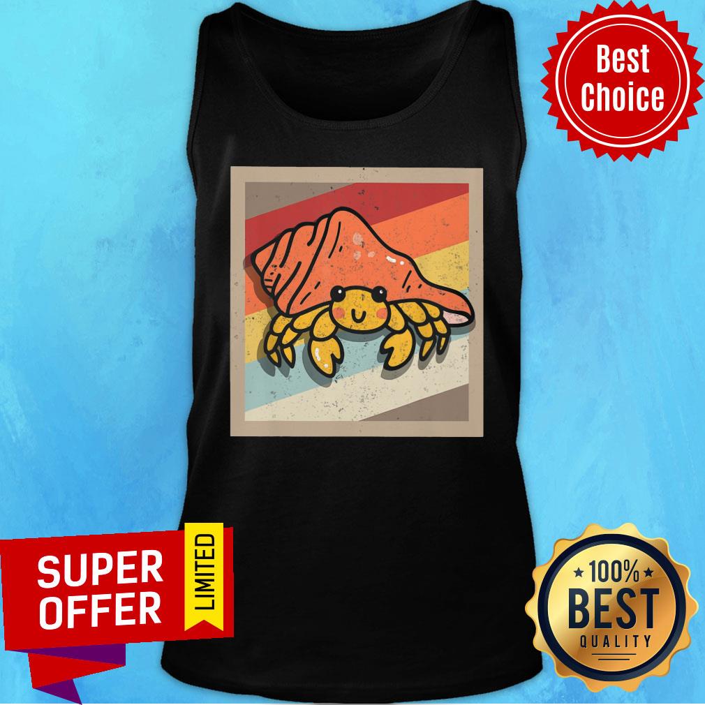 Nice Hermit Crab Retro Vintage Shirt - Image 3