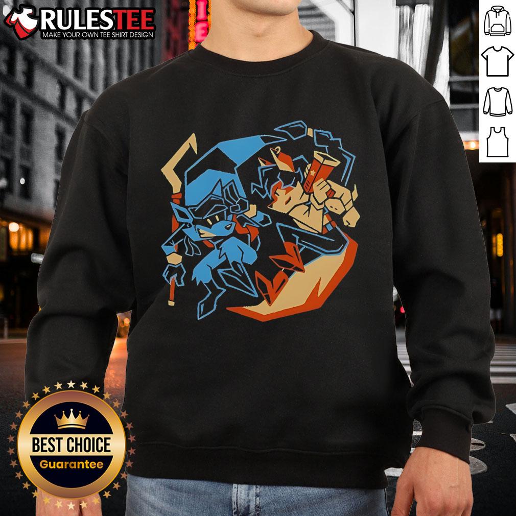 Awesome Outlaw Duo Sly Cooper T-Shirt - Image 5