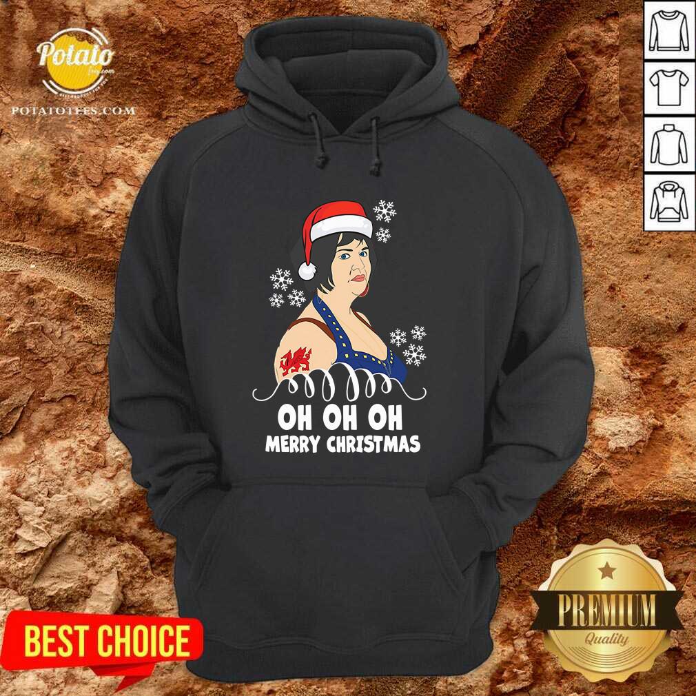 Premium Nessa Jenkins Oh Oh Oh Merry Christmas Shirt - Image 5