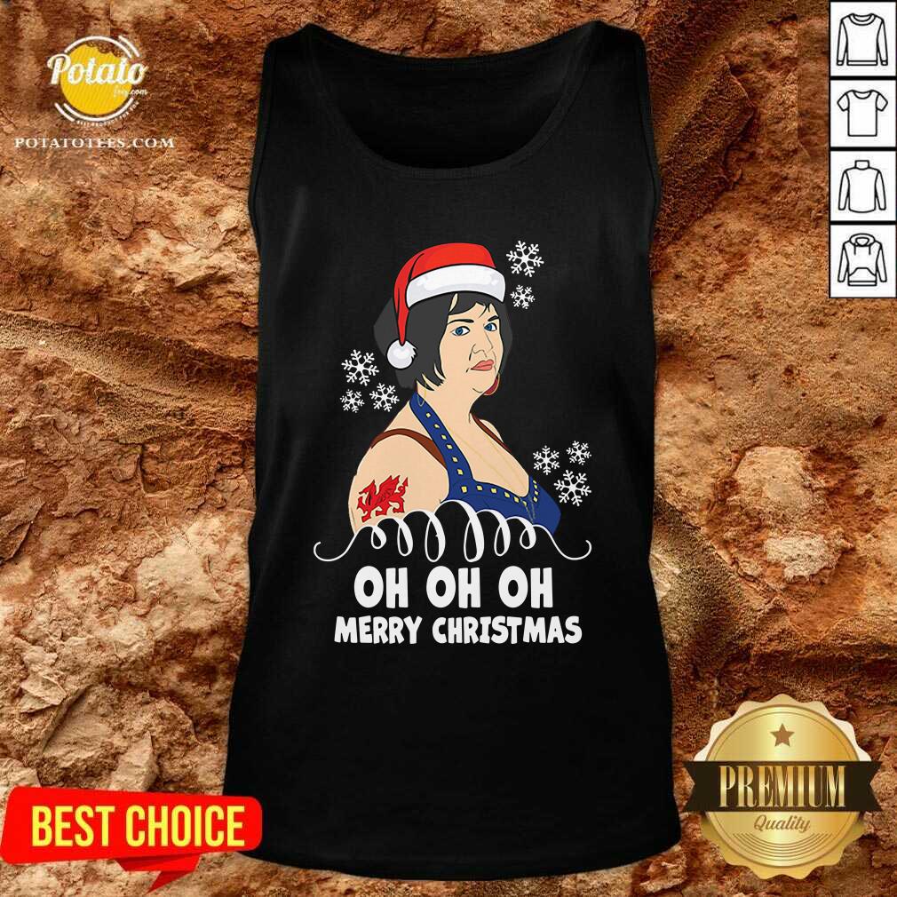 Premium Nessa Jenkins Oh Oh Oh Merry Christmas Shirt - Image 3