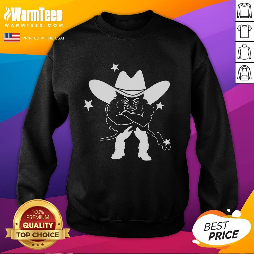 Nice Medium Build Weird Guy Cowboy T-Shirt - Image 5