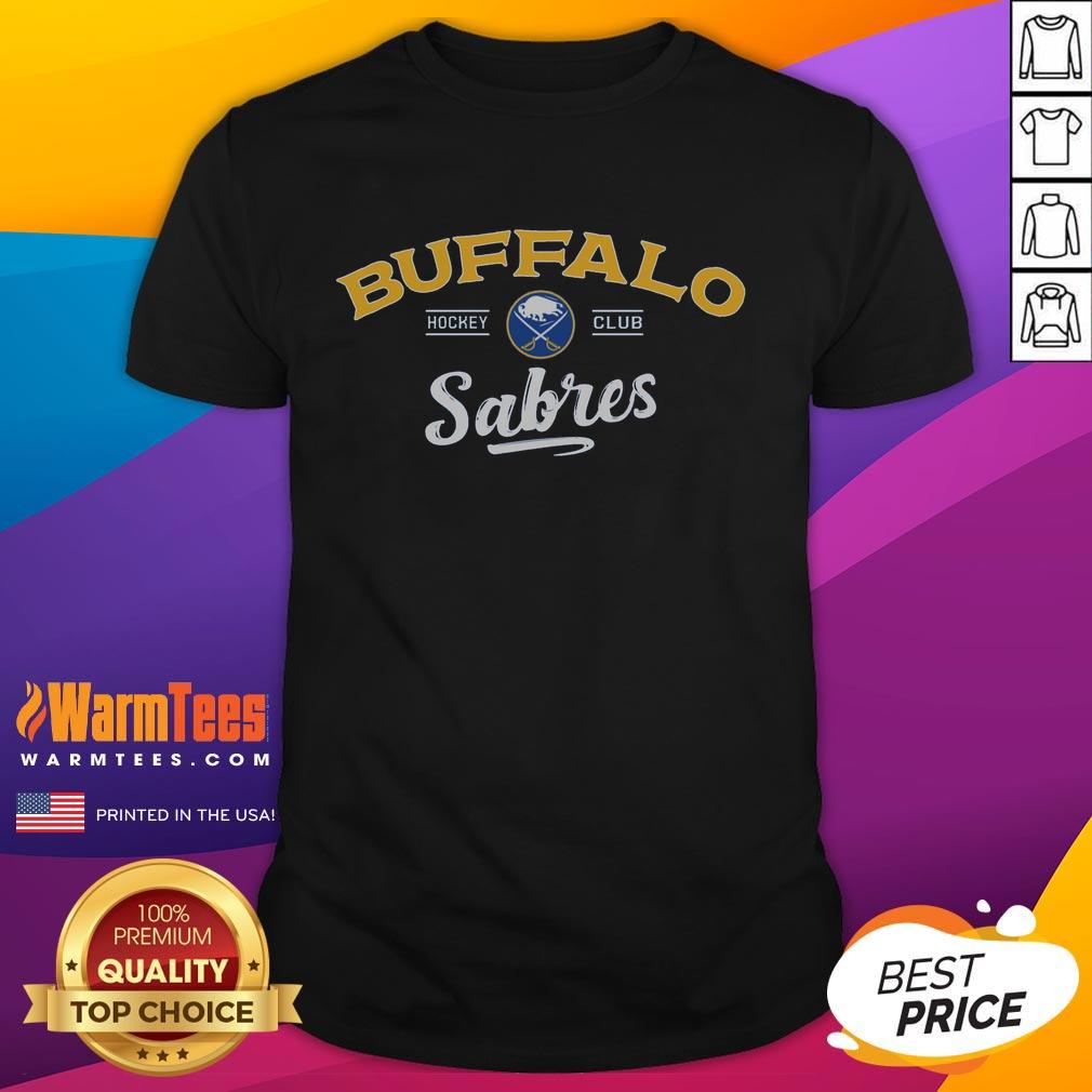 Official Buffalo Sabres Levelwear Richmond Ice Wall T-Shirt