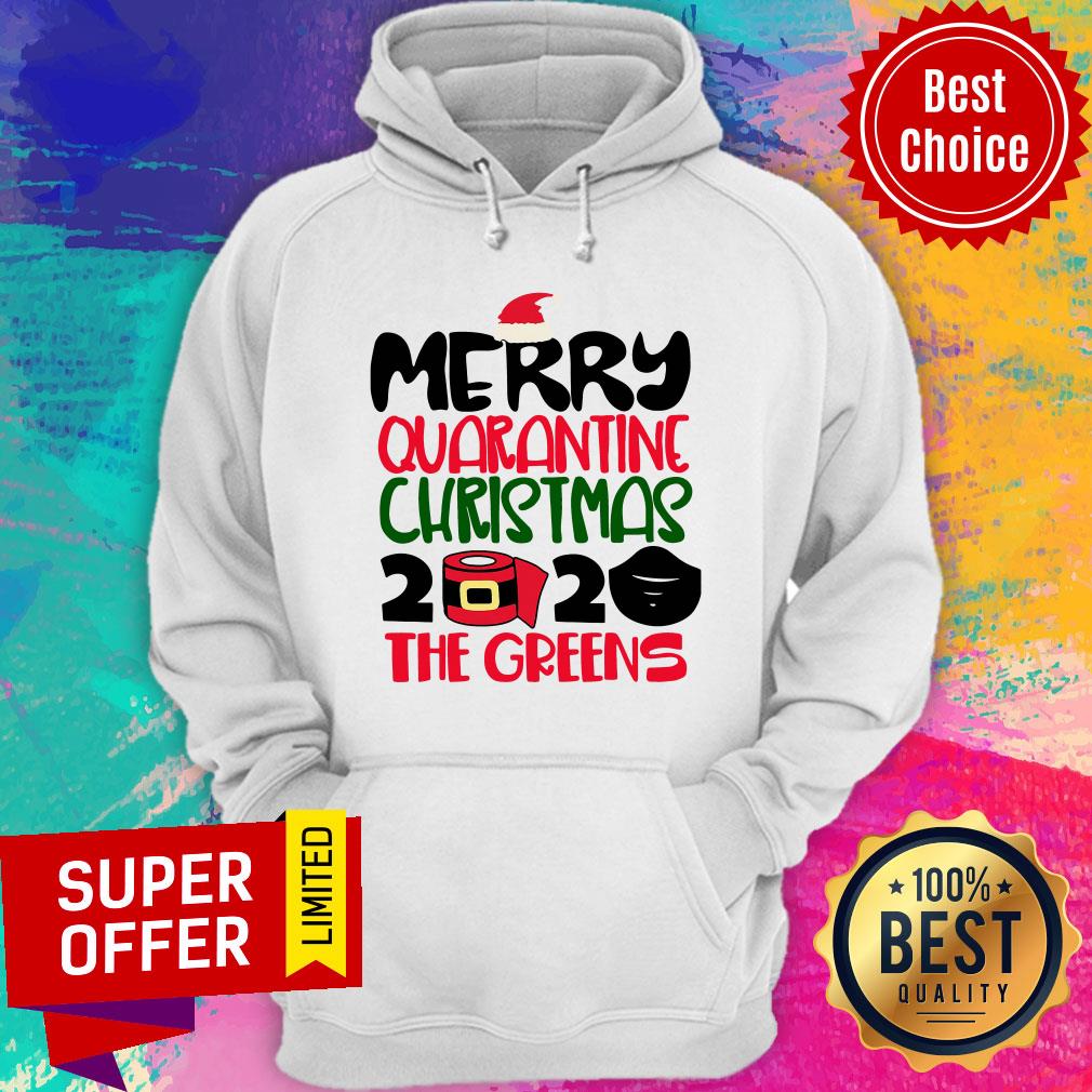 Funny Merry Quarantine Christmas 2020 The Greens Shirt - Image 5