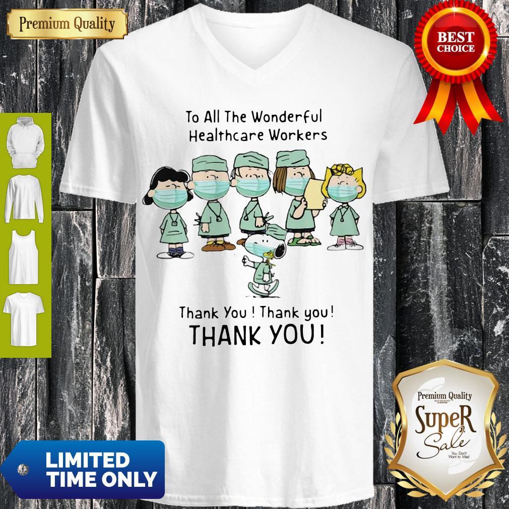 Cute To All The Wonderful Healthcare Workers Thank You Shirt - Image 5