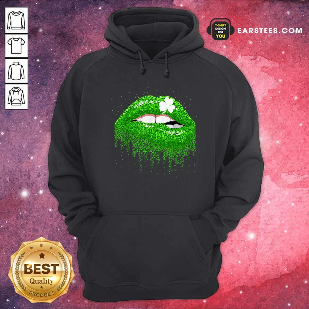 Original Irish Green Lip Patricks Day Shirt - Image 2
