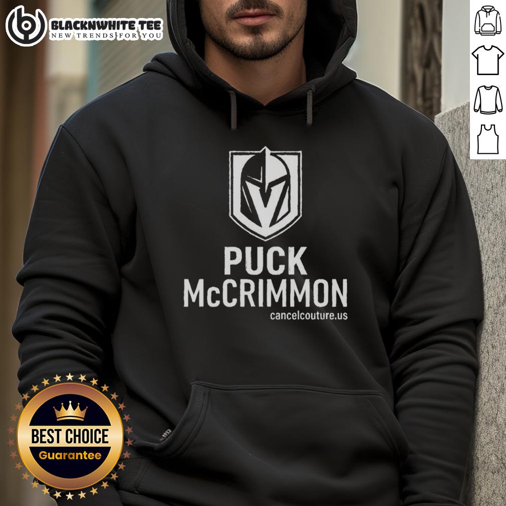 Nice Puck McCrimmon Vegas Golden Knights Logo T-Shirt - Image 2