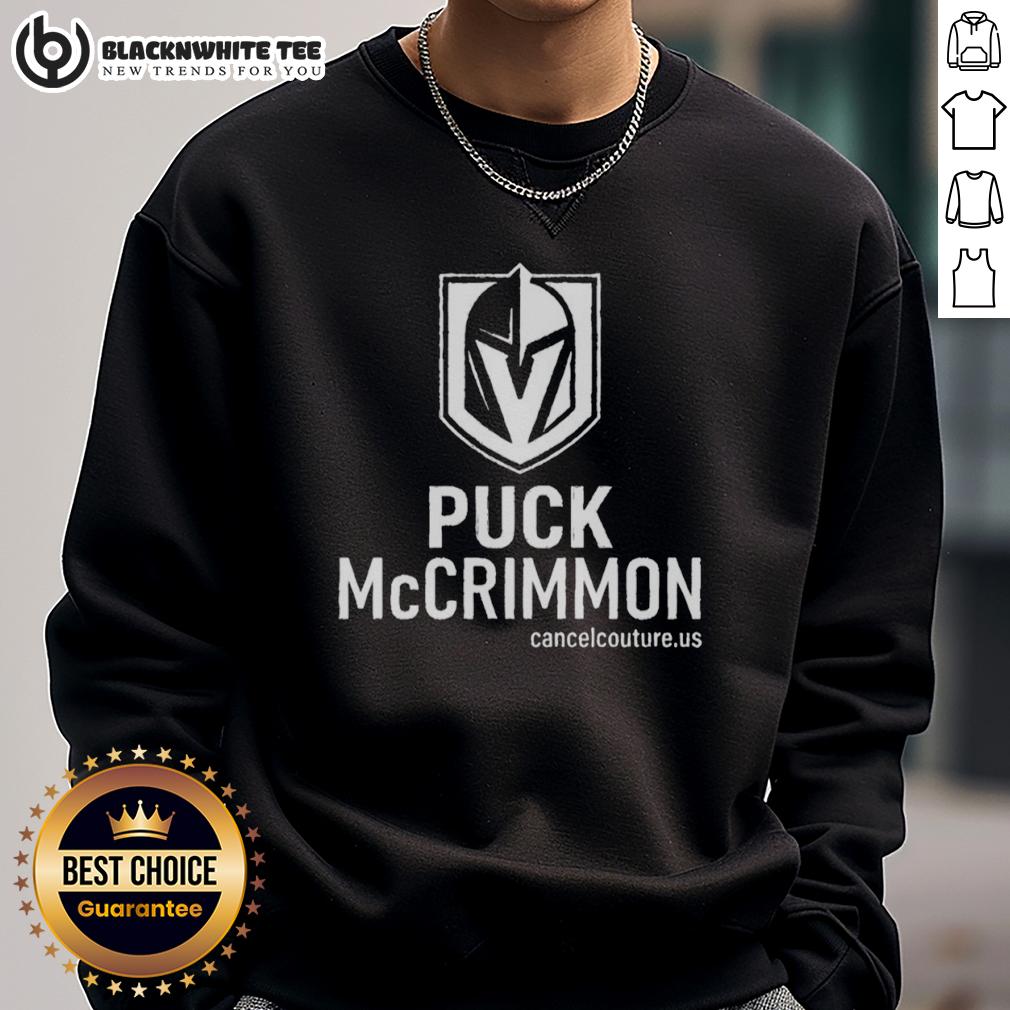 Nice Puck McCrimmon Vegas Golden Knights Logo T-Shirt - Image 5