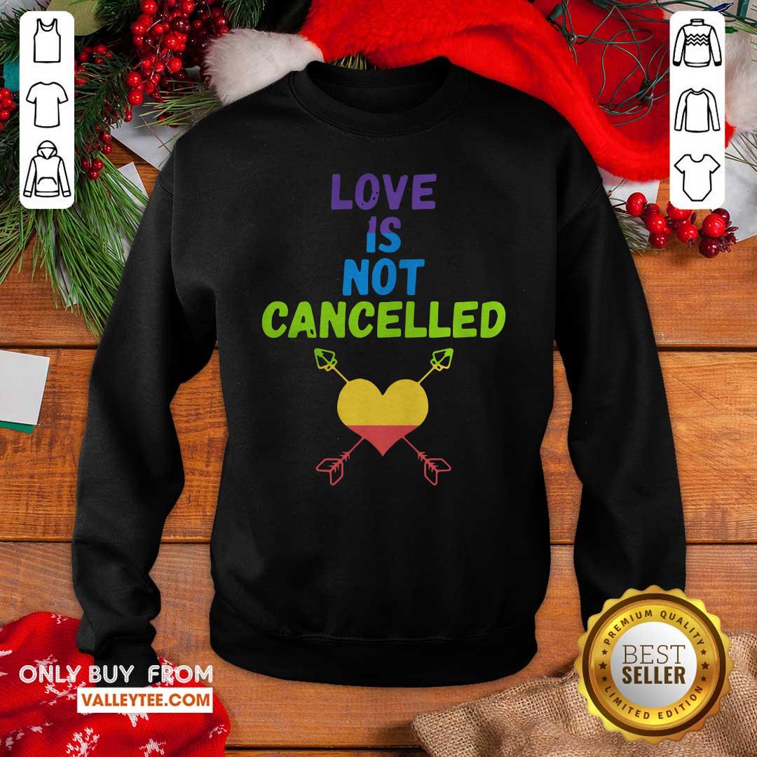 High Quality Love Is Not Cancelled Shirt - Image 5