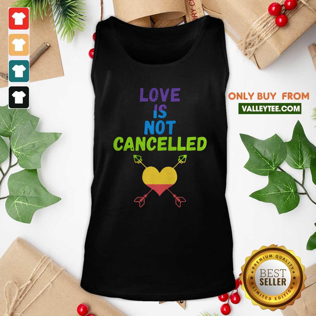 High Quality Love Is Not Cancelled Shirt - Image 4