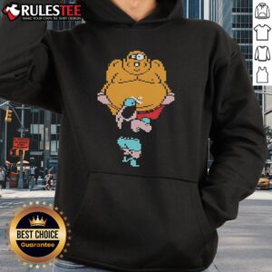 Alternative view of Official Punch Out King Hippo Gamer Pixel T-Shirt