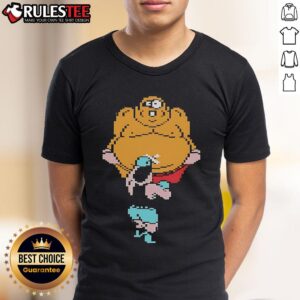 Official Punch Out King Hippo Gamer Pixel T-Shirt
