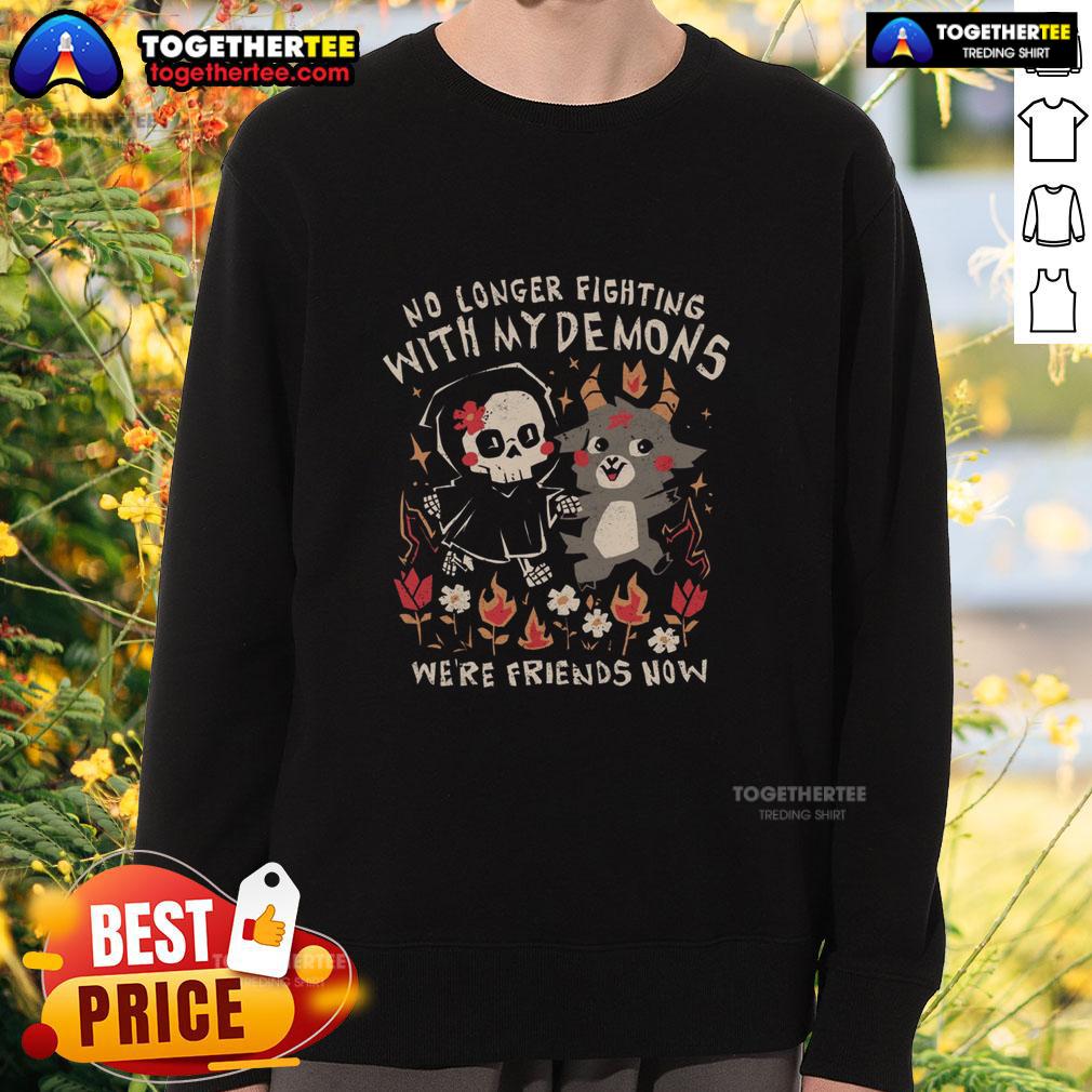 Top Friends With My Demons T-Shirt - Image 5