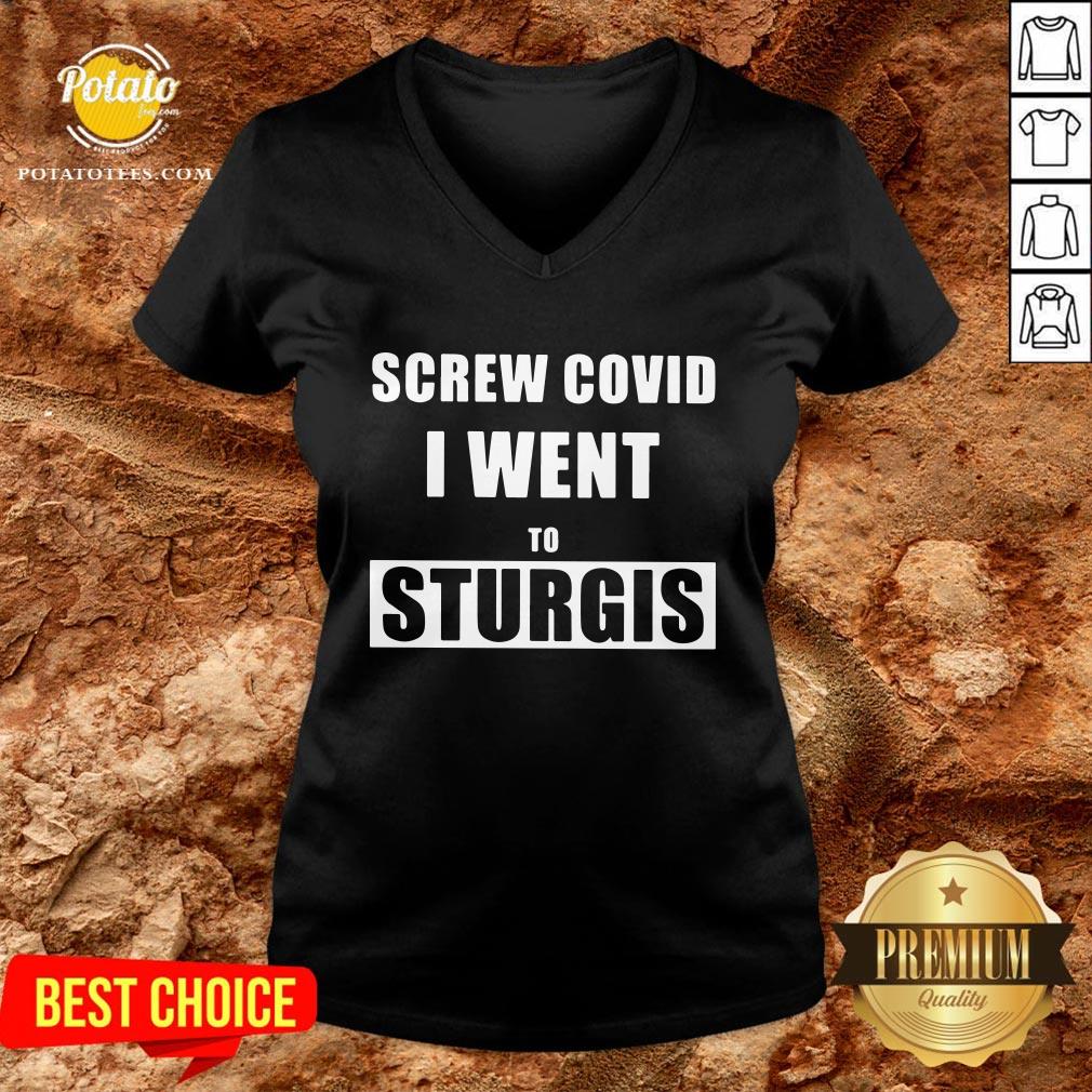 Cute Screw Covid I Went To Sturgis Shirt - Image 2