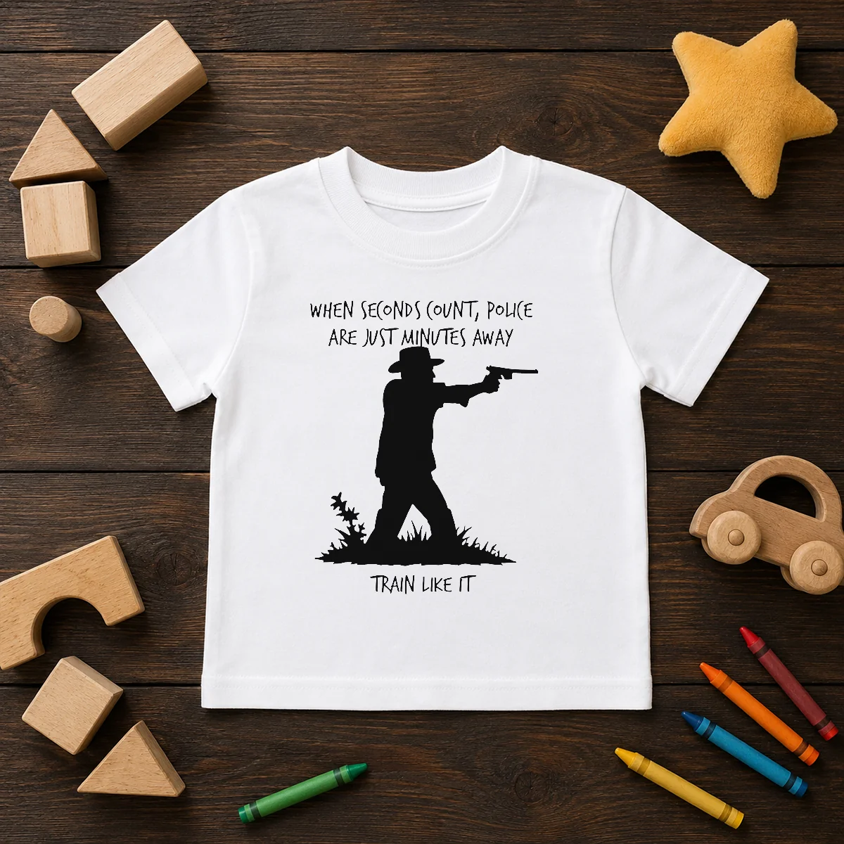 Funny When Seconds Count Police Are Just Minutes Away Train Like It Shirt - Image 9