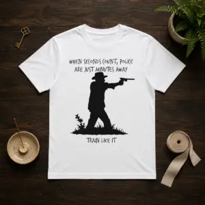 Funny When Seconds Count Police Are Just Minutes Away Train Like It Shirt