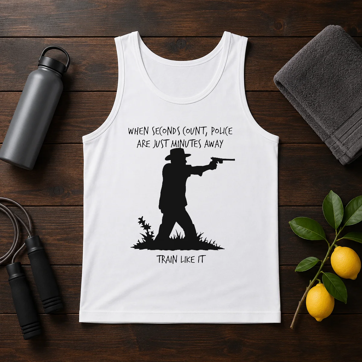 Funny When Seconds Count Police Are Just Minutes Away Train Like It Shirt - Image 3