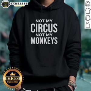 Alternative view of Awesome Not My Circus Not My Monkeys T-Shirt