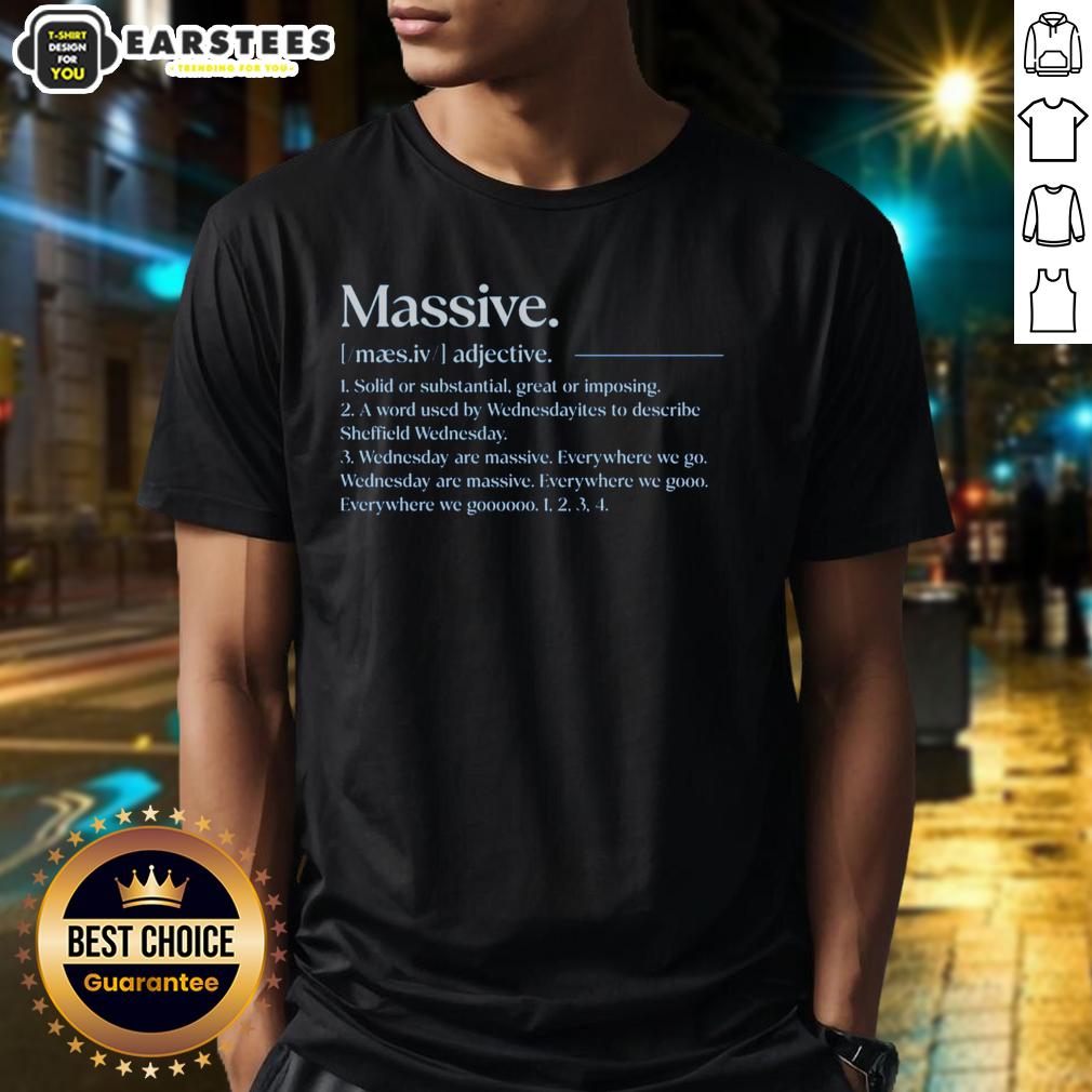 Awesome Sheffield Wednesday Massive Definition T-Shirt