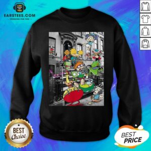 Alternative view of Nickelodeon Classic Nicktoons Hanging On Stoop 2020 T-Shirt