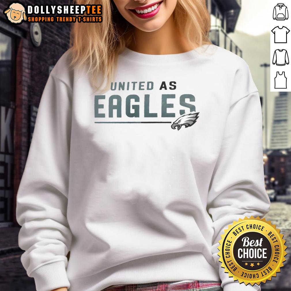 Premium Philadelphia Eagles United As Eagles T-Shirt - Image 5