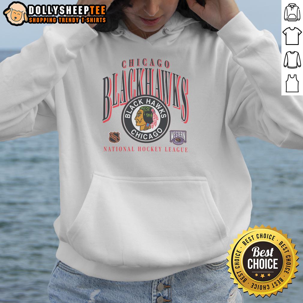 Top Chicago Blackhawks Vintage Crease T-Shirt - Image 2