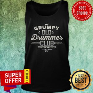 Alternative view of Grumpy Old Drummer Club Get Off My Drum Shirt
