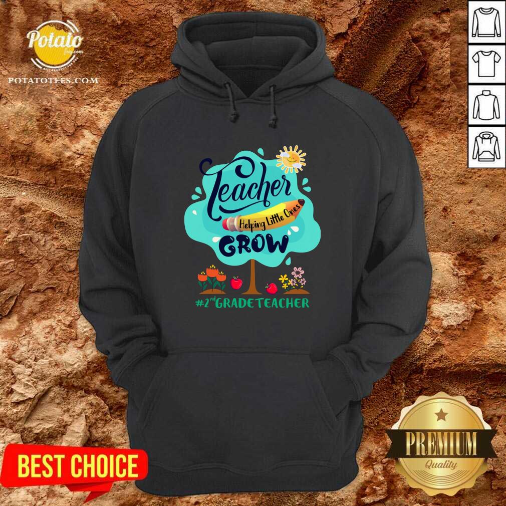 Teacher Grow 2nd Grade Teacher Shirt - Image 5