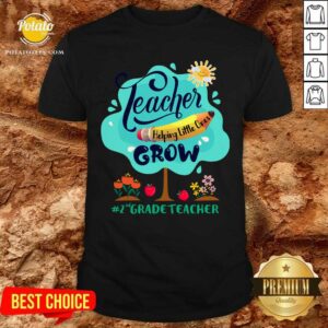 Teacher Grow 2nd Grade Teacher Shirt