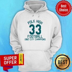 Alternative view of Polk High School Football City Champions 1967 Jersey Shirt