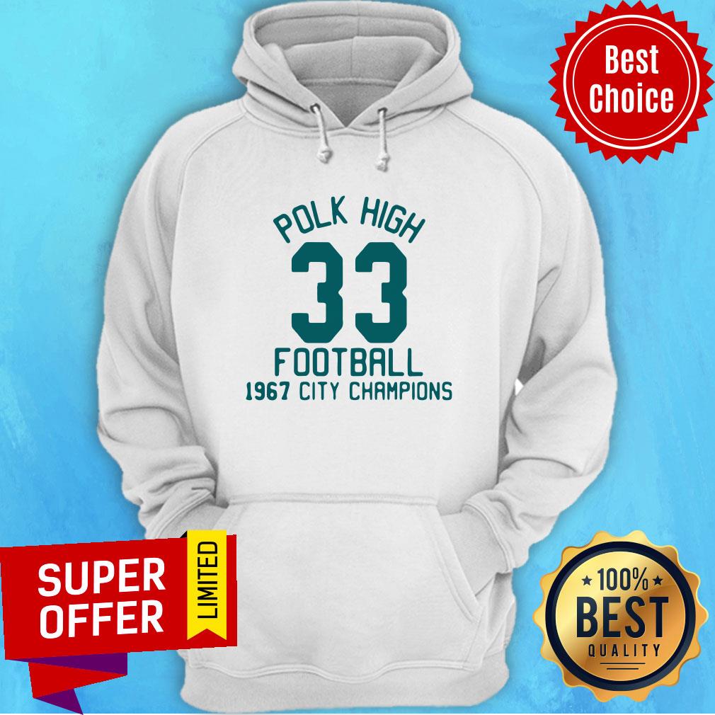 Polk High School Football City Champions 1967 Jersey Shirt - Image 2