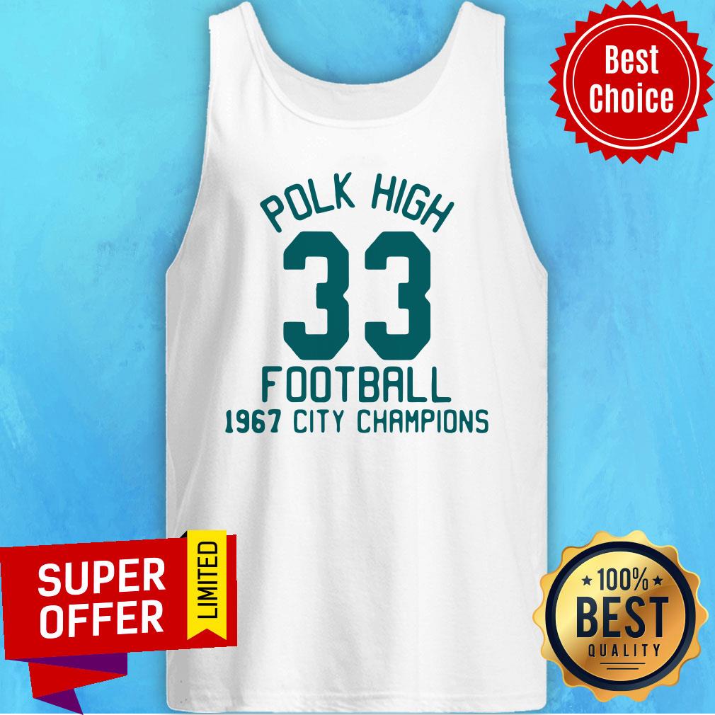 Polk High School Football City Champions 1967 Jersey Shirt - Image 3