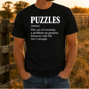 Premium Puzzles The Art Of Creating Problems Shirt