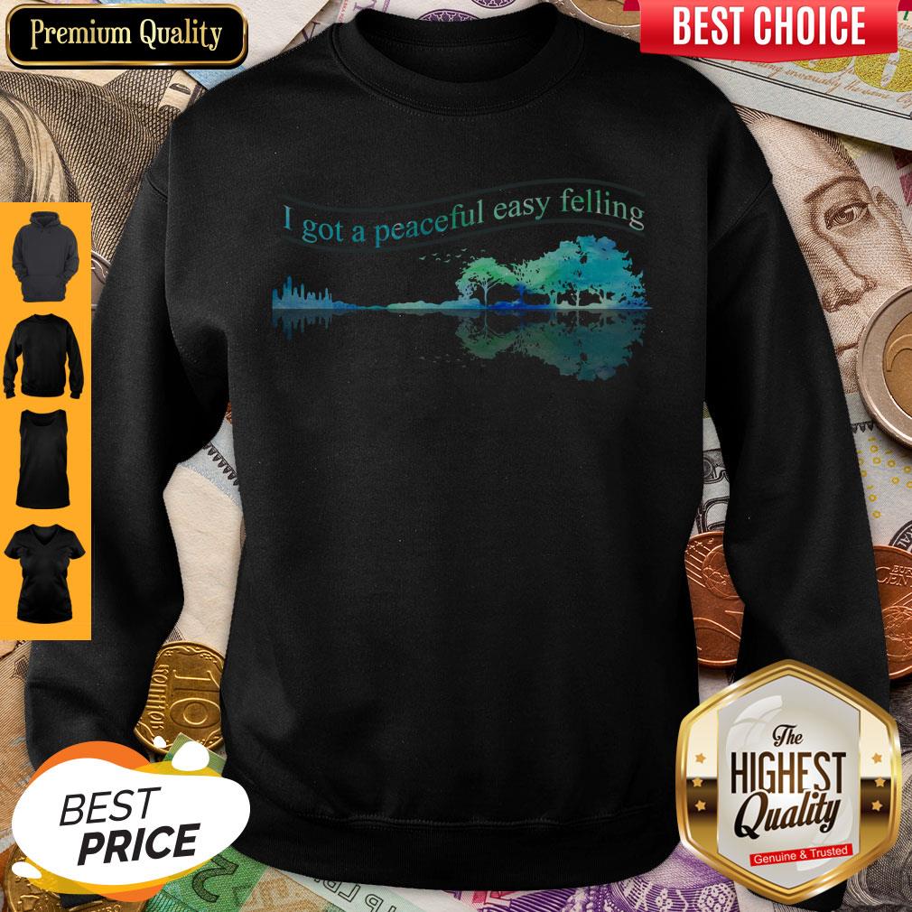 I Got A Peaceful Easy Feeling Water Reflection Shirt - Image 5