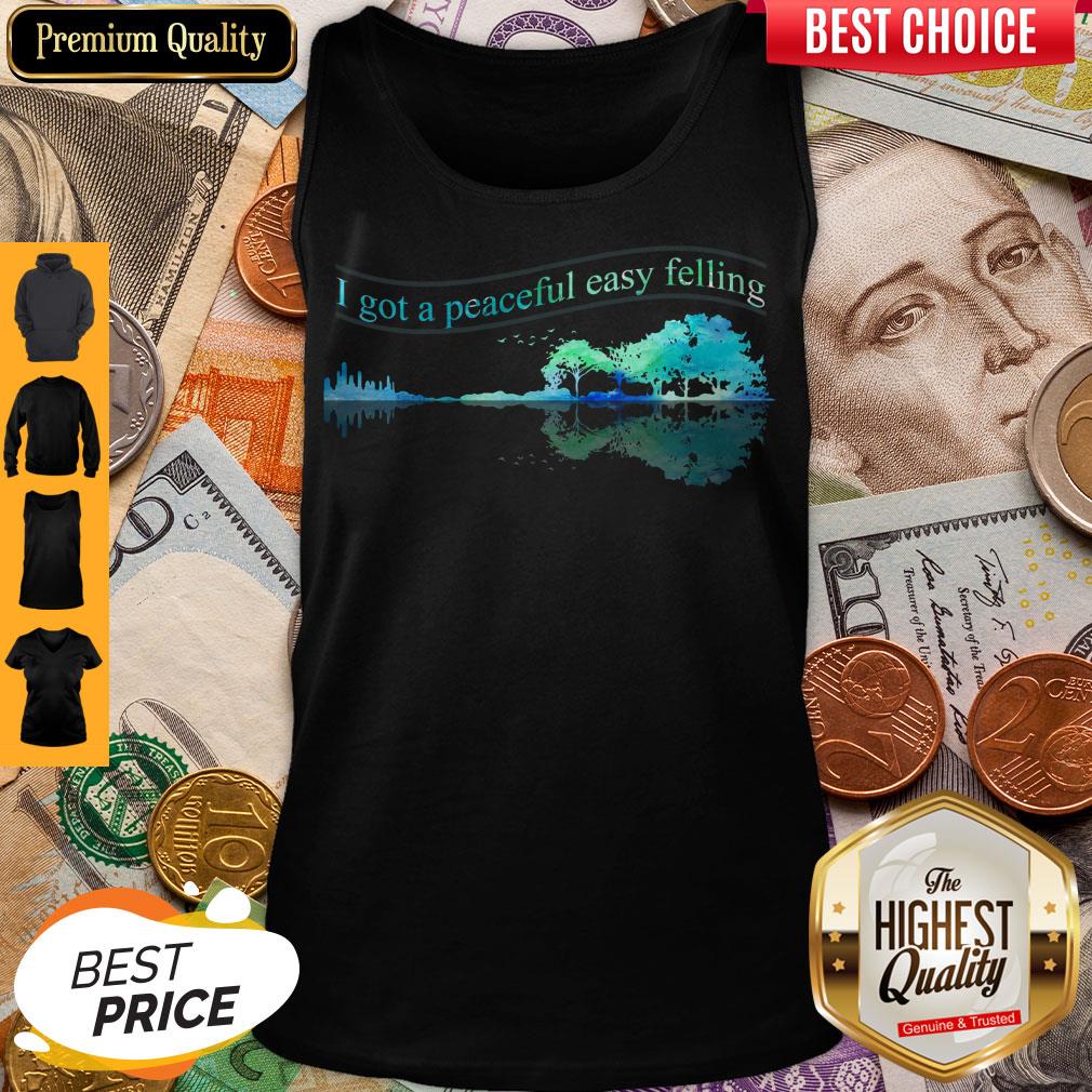 I Got A Peaceful Easy Feeling Water Reflection Shirt - Image 4