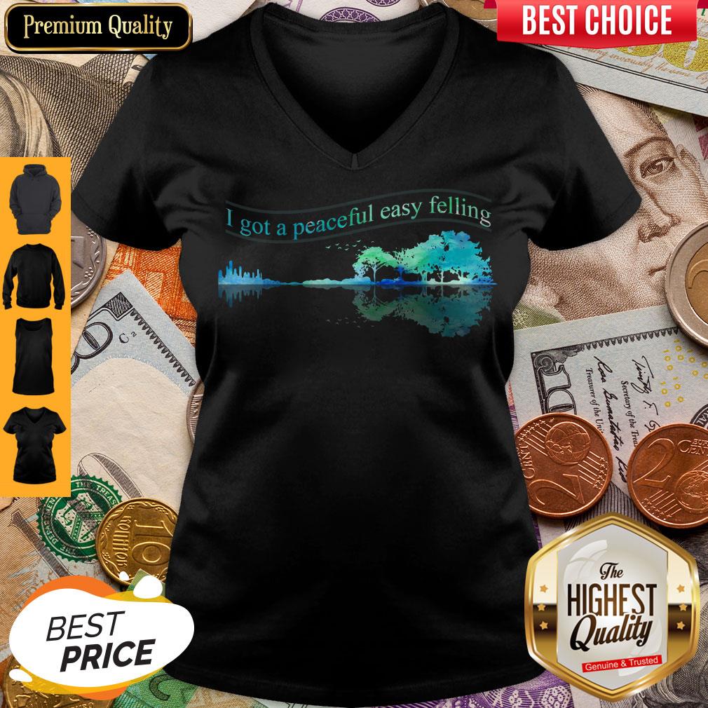 I Got A Peaceful Easy Feeling Water Reflection Shirt - Image 3