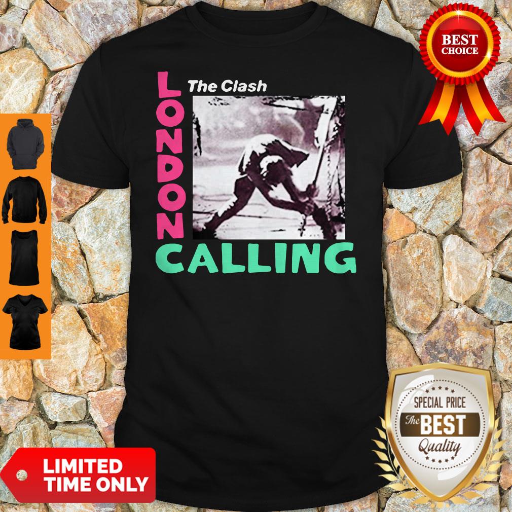 Awesome The Clash London Calling Shirt