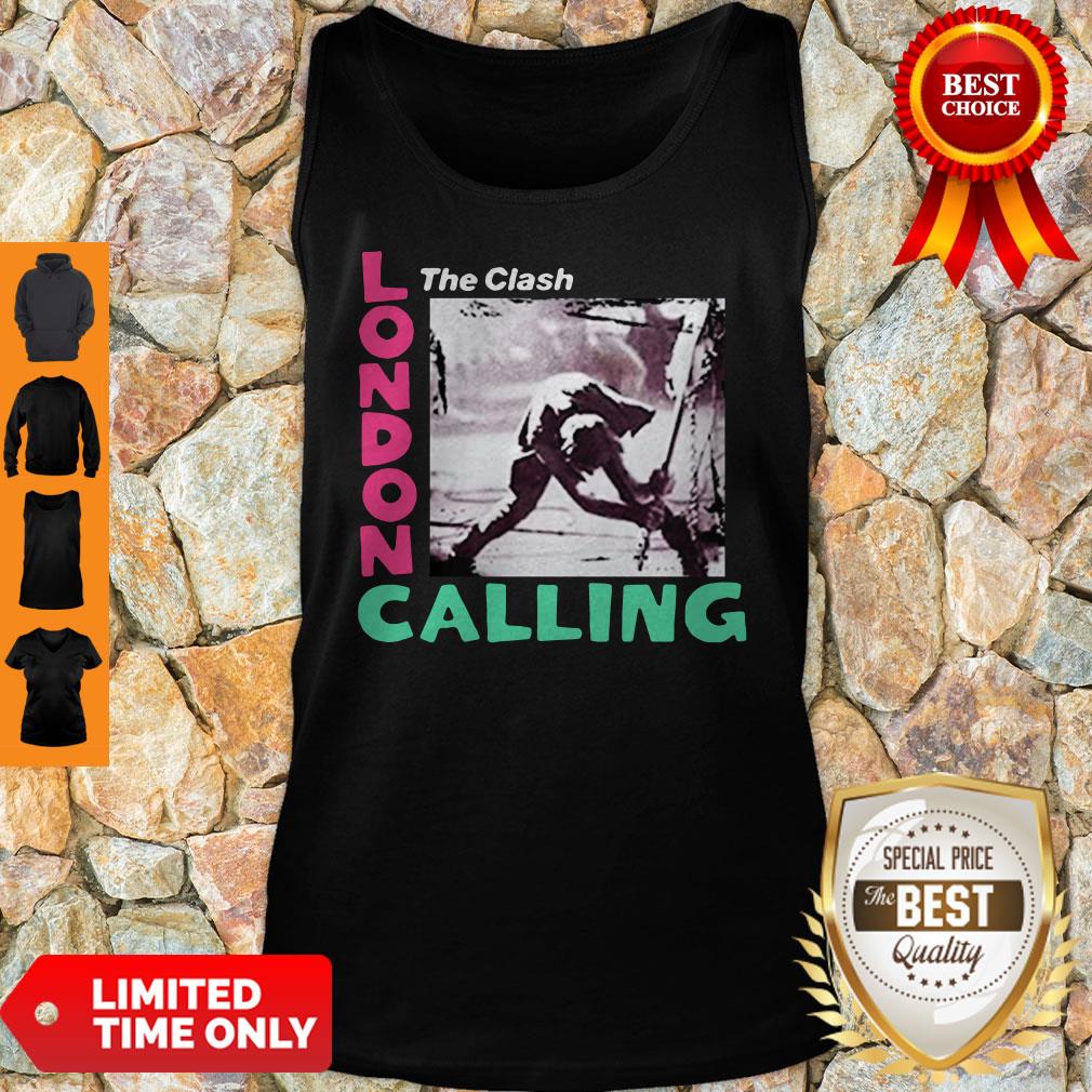Awesome The Clash London Calling Shirt - Image 5