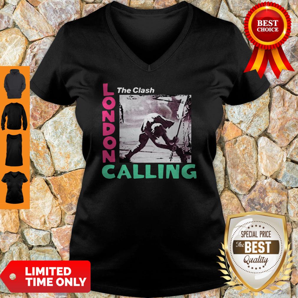 Awesome The Clash London Calling Shirt - Image 4