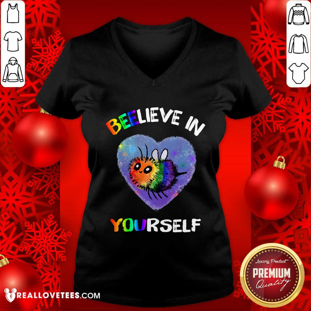 Beelieve In Yourself LGBT Shirt - Image 4