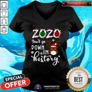 Alternative view of Happy 2020 You’ll Go Down In History Christmas Shirt