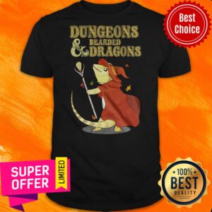 Official Dungeons And Bearded And Dragons Shirt