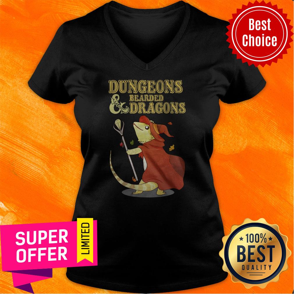 Official Dungeons And Bearded And Dragons Shirt - Image 4
