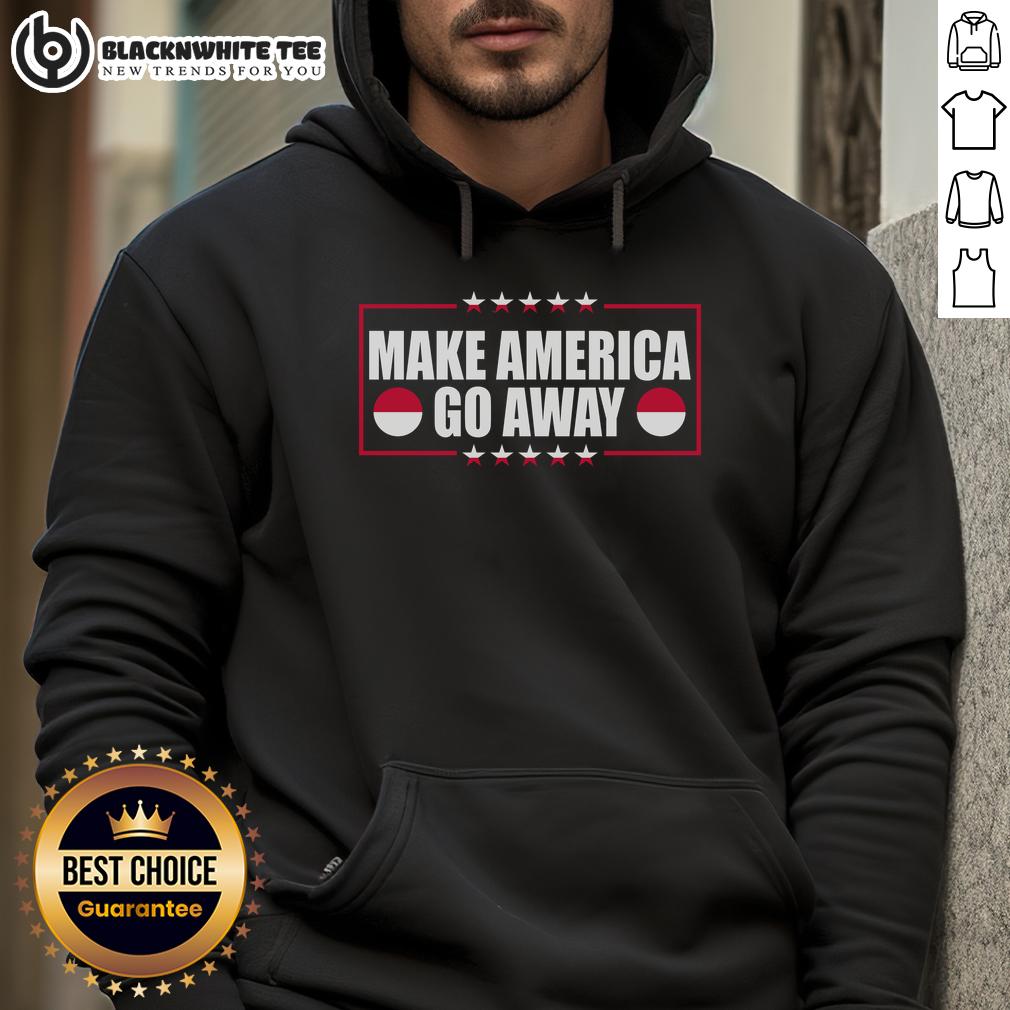 Nice Make America Go Away Maga Support Greenland T-Shirt - Image 2