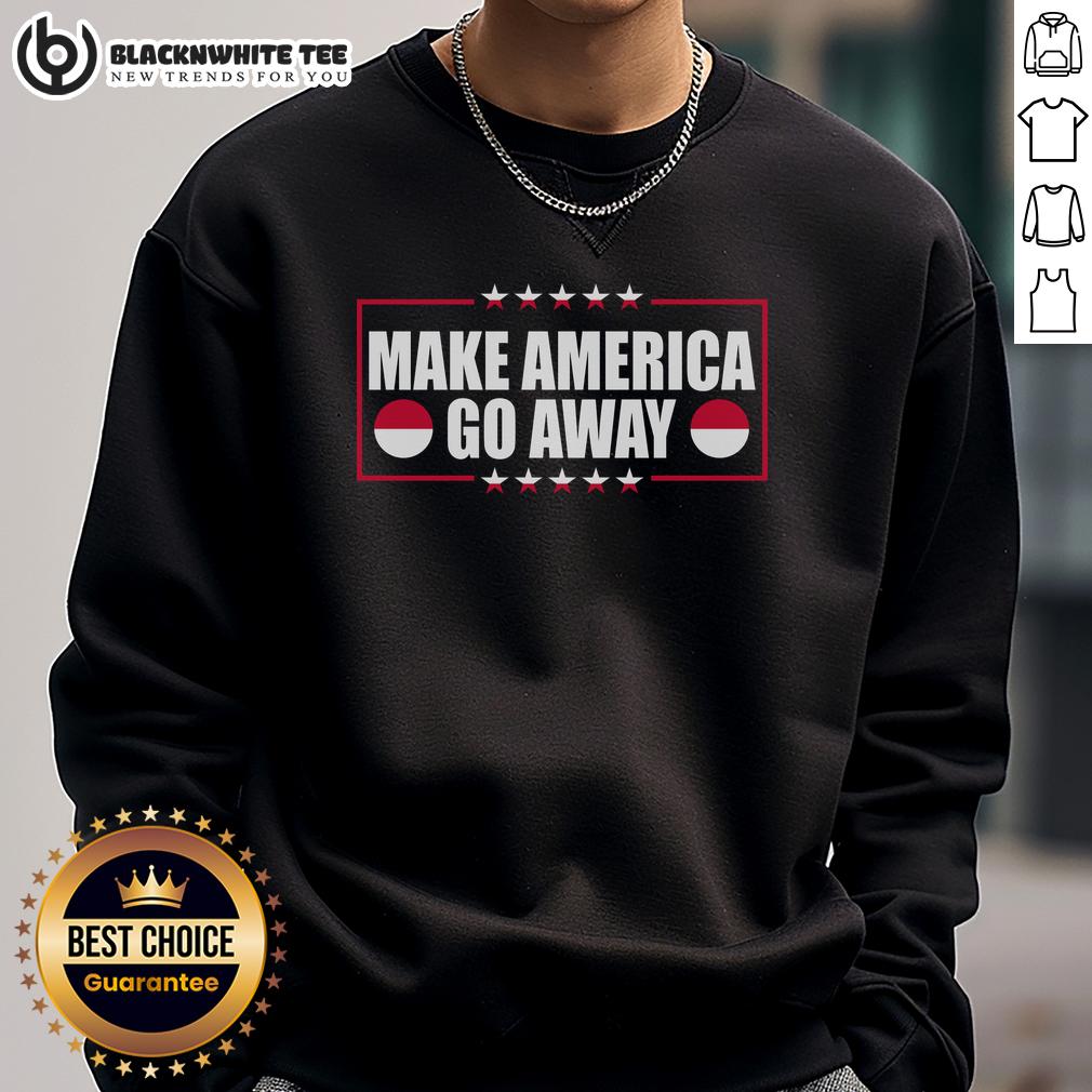 Nice Make America Go Away Maga Support Greenland T-Shirt - Image 5