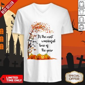 Alternative view of Halloween Cows Pumpkin It’s The Most Wonderful Time Of The Year Shirt