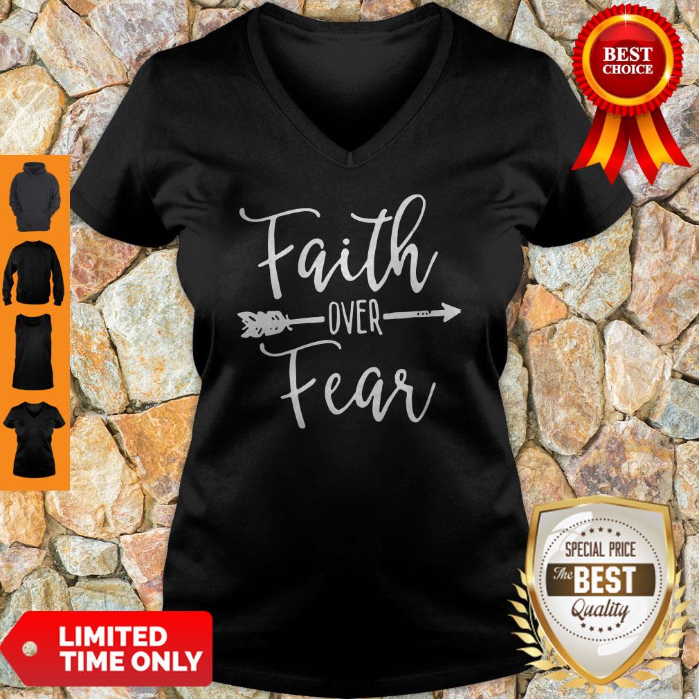 Official Faith Over Fear Shirt - Image 4